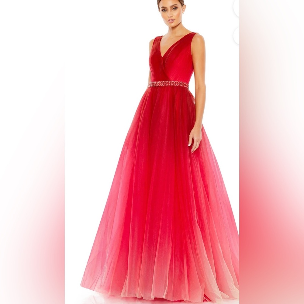 MacDuggal Ombré Evening Gown
